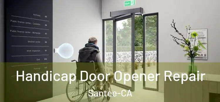  Handicap Door Opener Repair Santee-CA
