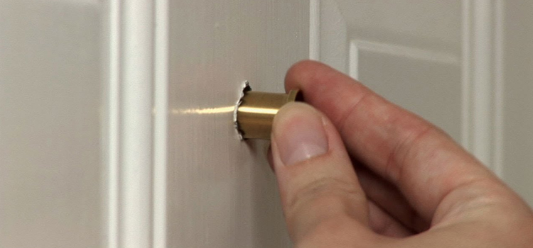 peephole door repair in Santee
